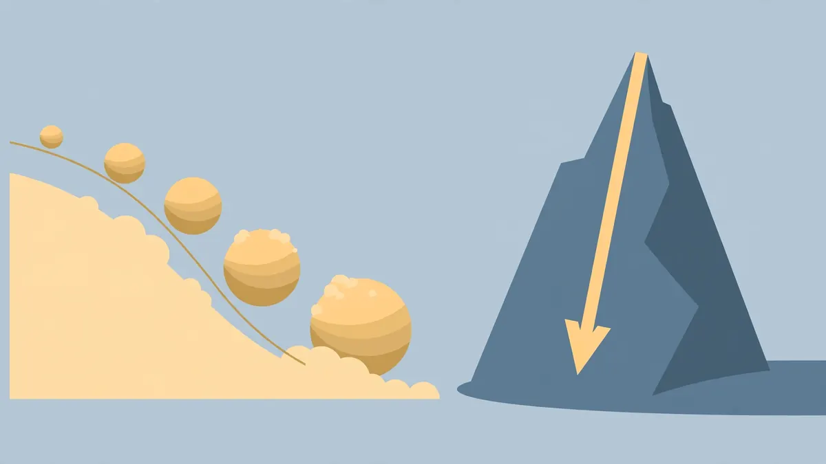 Illustration: Option 1: DIY payoff plans — the snowball and the avalanche