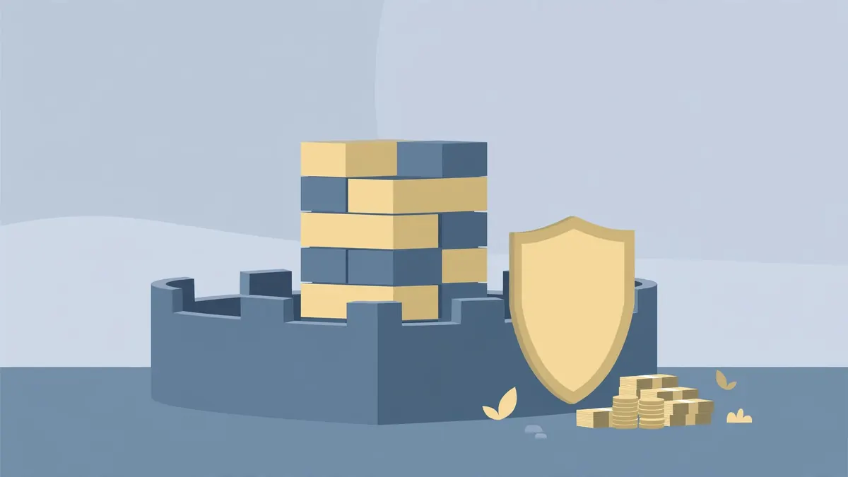Illustration: Protect the rebuild with a cash buffer