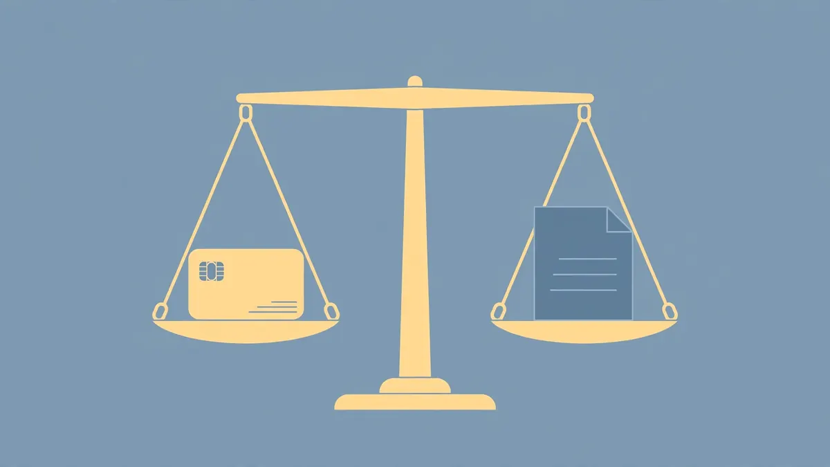 Illustration: How each option interacts with your credit