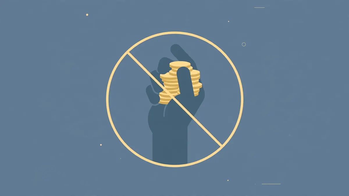 Illustration: Red flag 1: They demand payment before settling anything